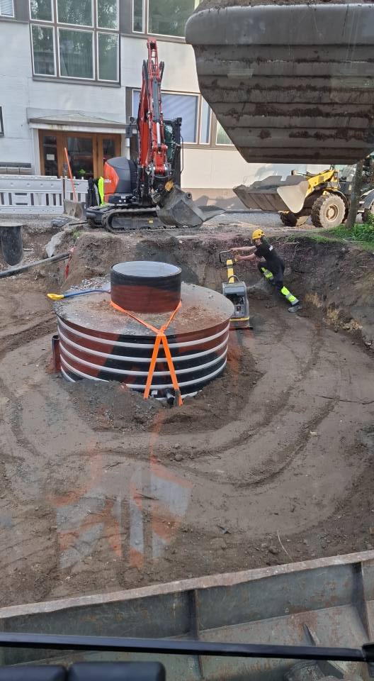 Jätevesijärjestelmän asennus